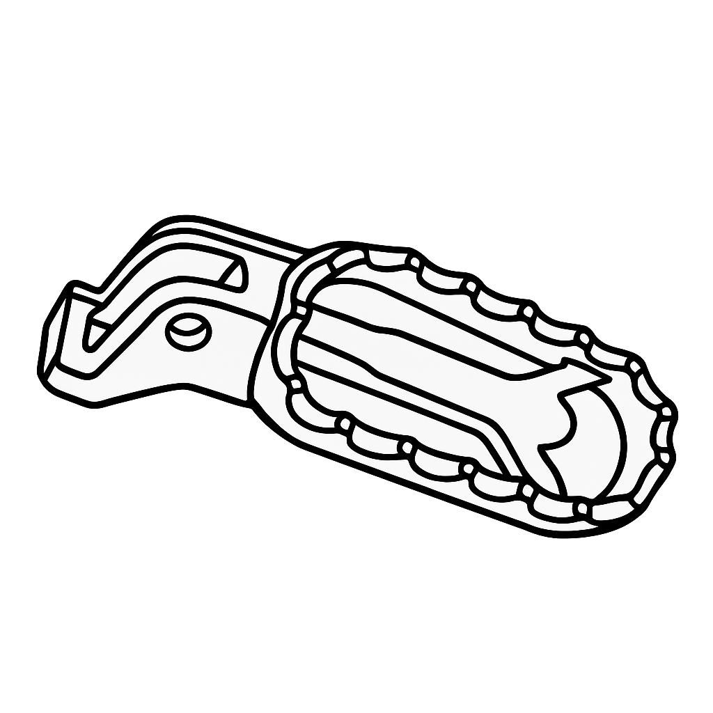 Footrest Standard Front Left